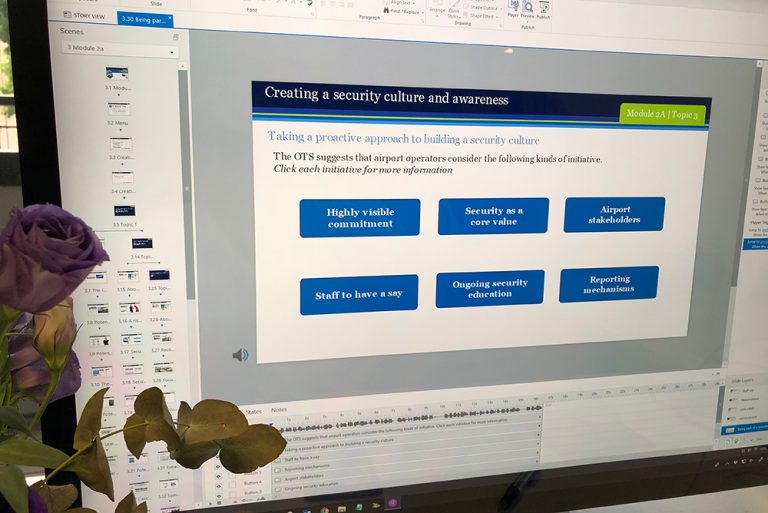 How To Use Button Sets in Articulate Storyline B Online Learning