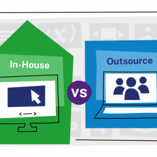 in house versus outsourced elearning